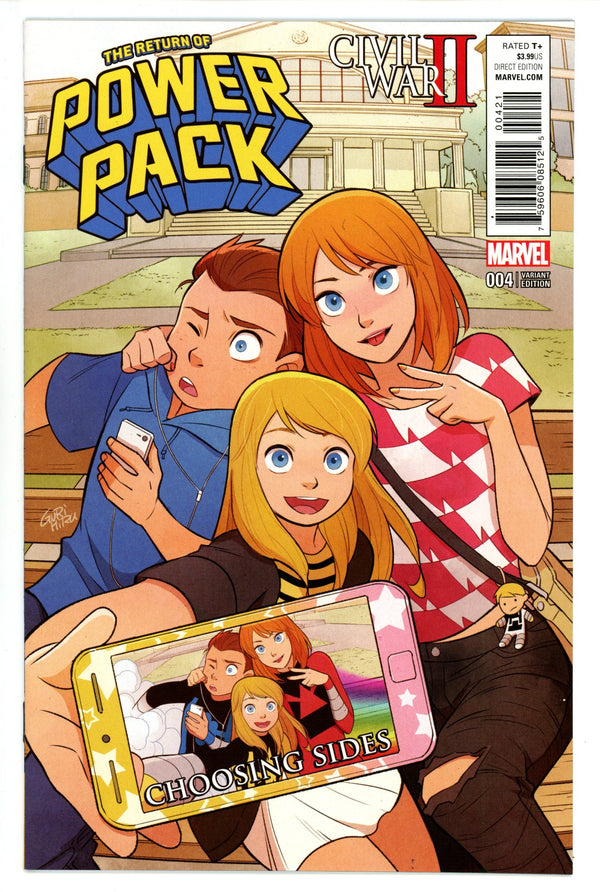 Civil War II: Choosing Sides 4 High Grade (2016) Gurihiru Variant