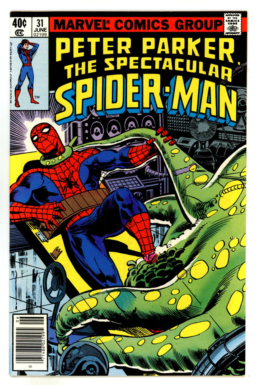 The Spectacular Spider-Man Vol 1 31  VF/NM (9.0)  (1979)  Newsstand  