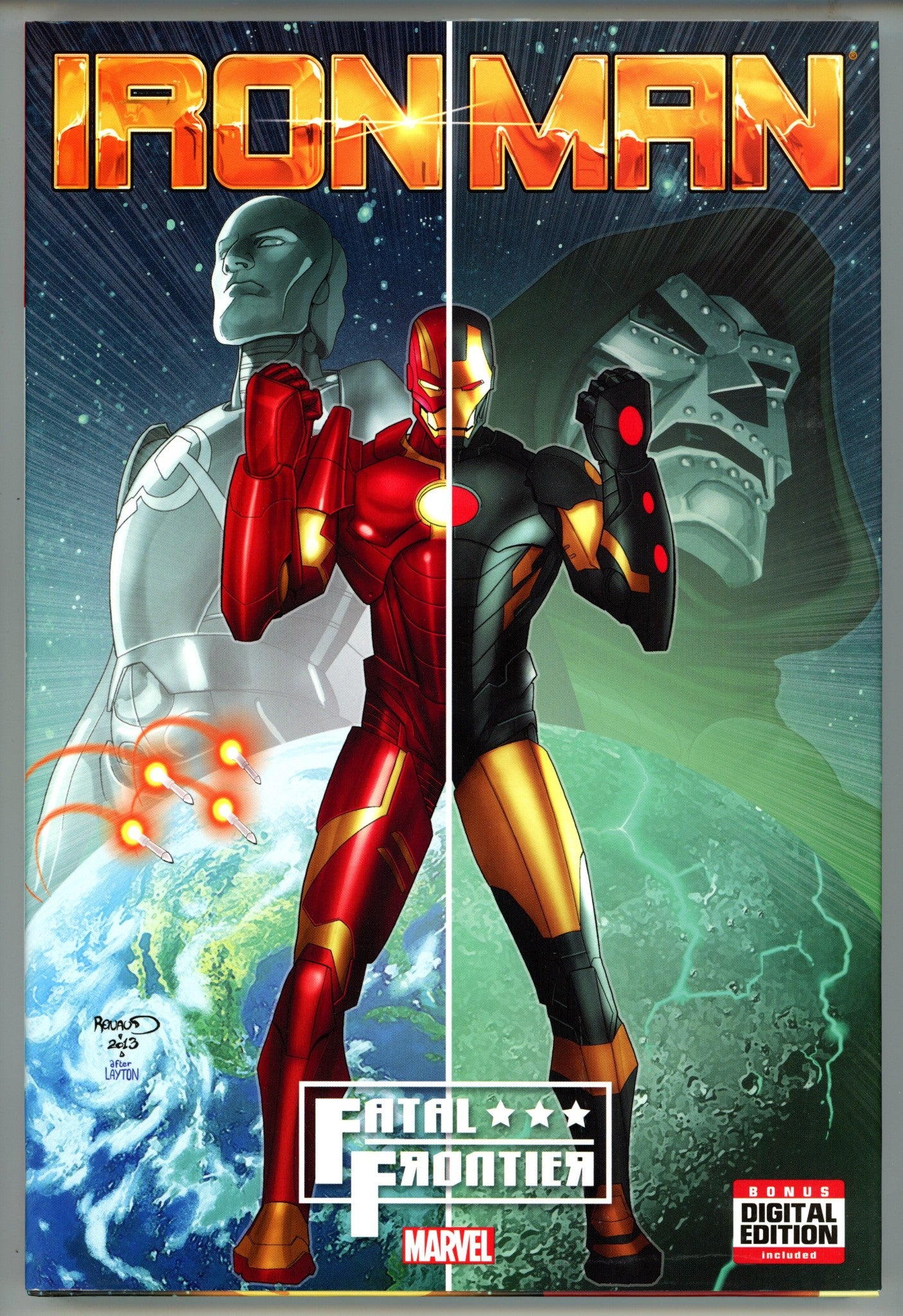 Iron Man: Fatal Frontier HC Mid Grade (2014) 