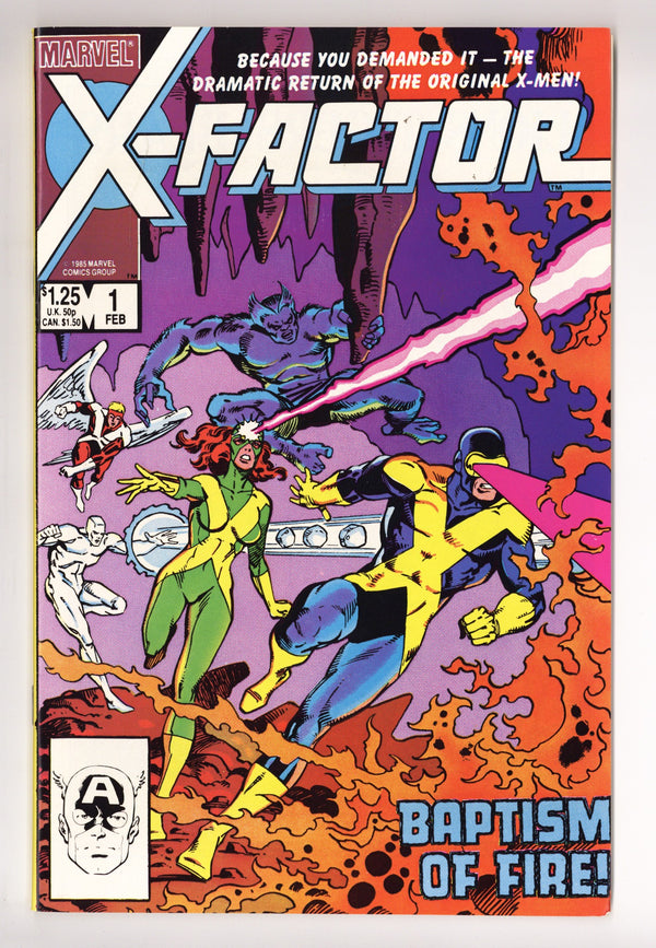 X-Factor Vol 1 1 VF (8.0) (1986)
