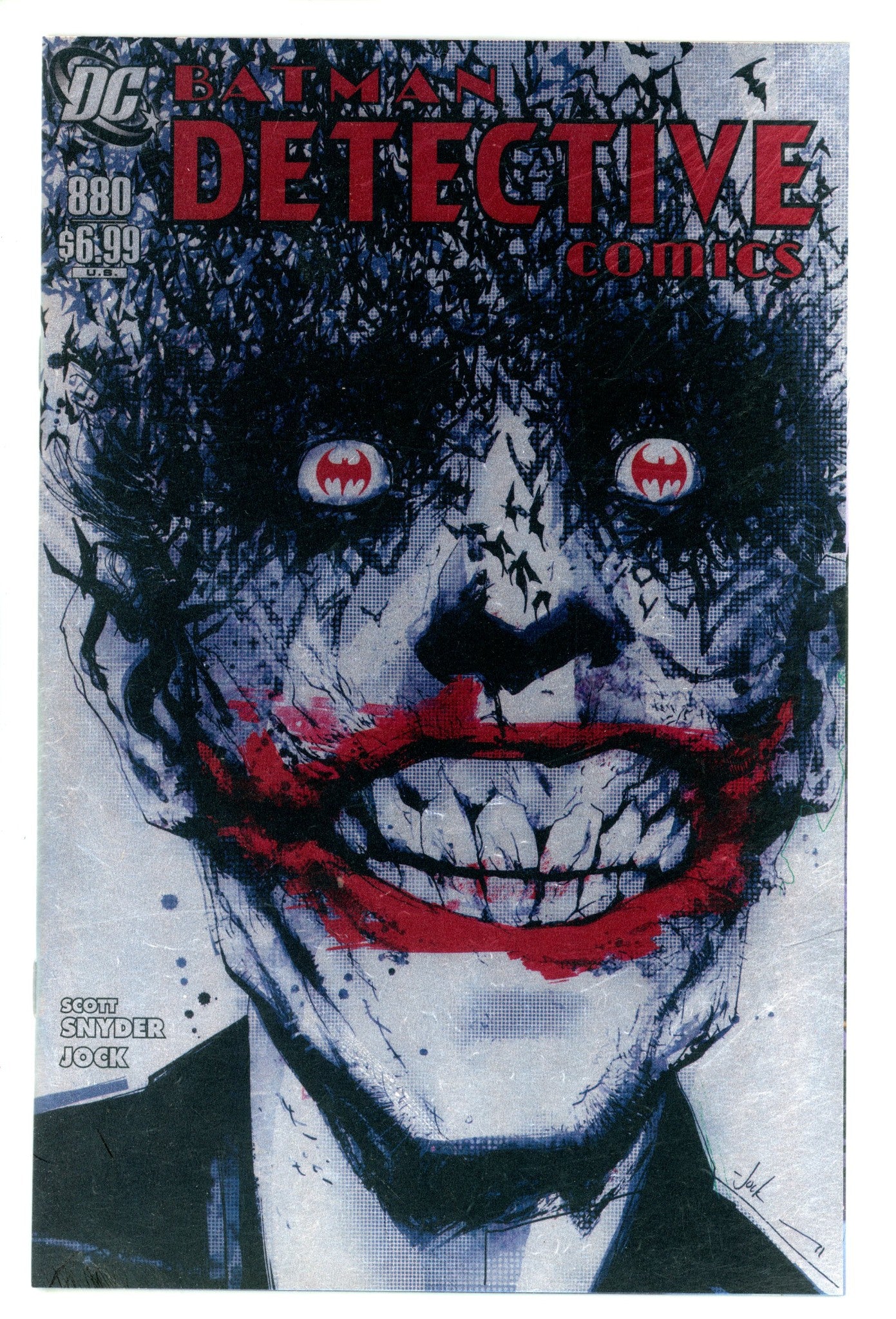 Detective Comics Vol 1 880 Jock Facsimile Foil Variant (2025)