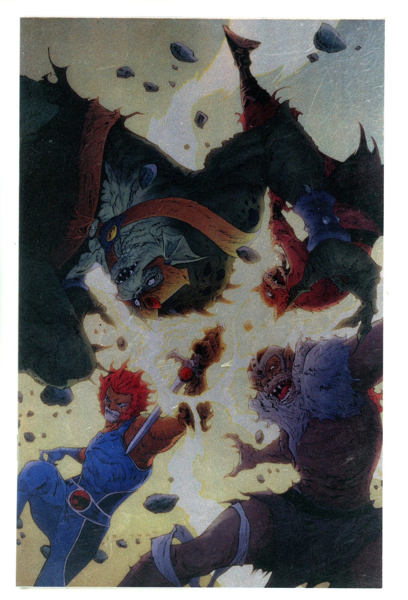 Thundercats 15 Lee Foil Virgin Incentive Variant NM- (1900)