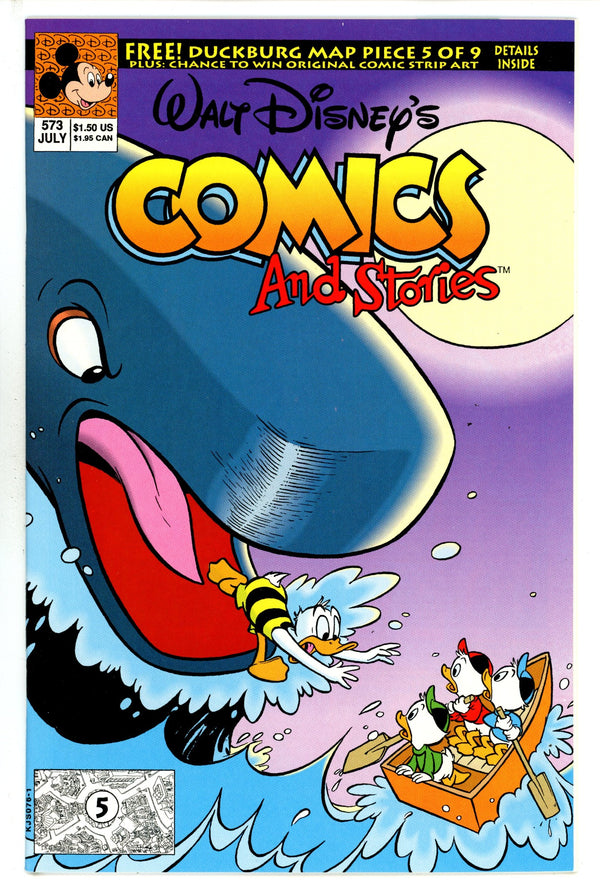Walt Disney's Comics and Stories 573 NM- (1992)