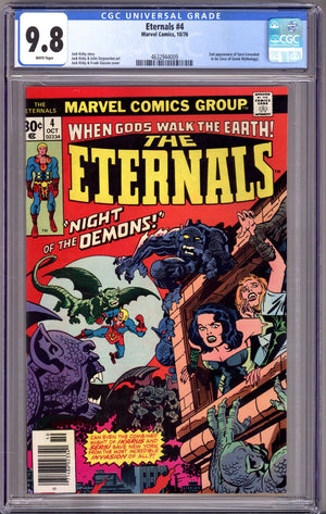 The Eternals Vol 1 4 CGC 9.8 (NM/M) (1976)