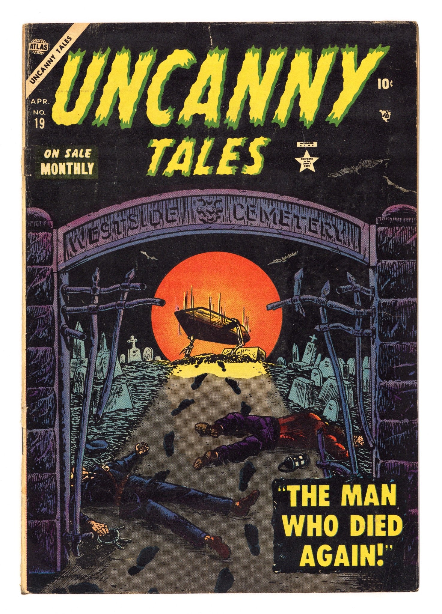 Uncanny Tales Vol 1 19 VG/FN (5.0) (1954) 