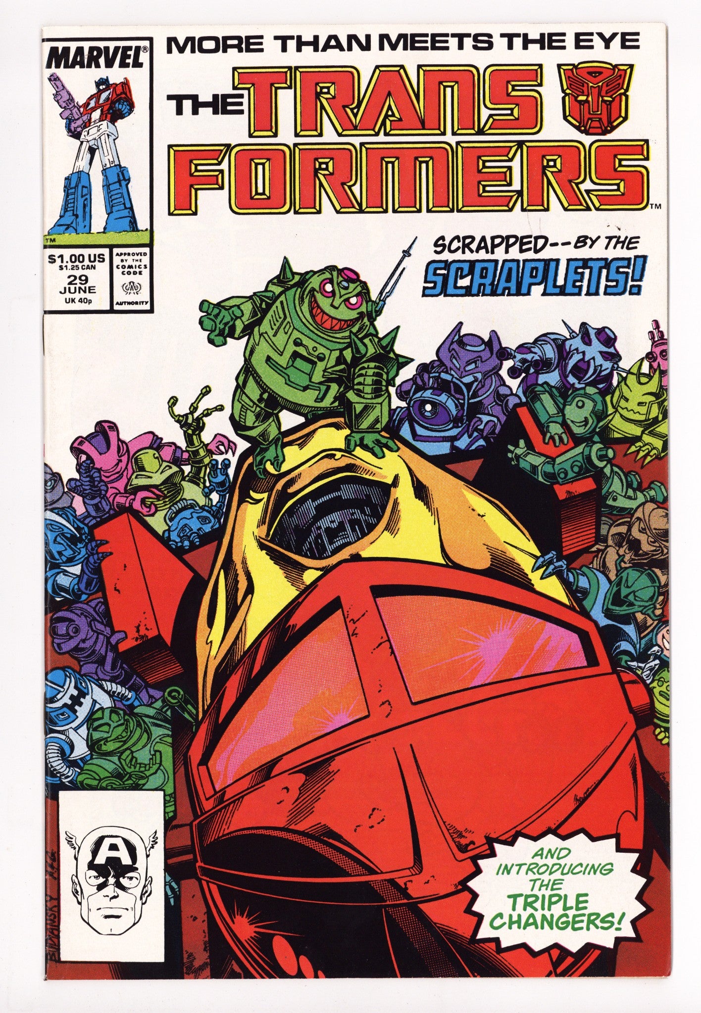 The Transformers 29 Mid Grade (1987) 