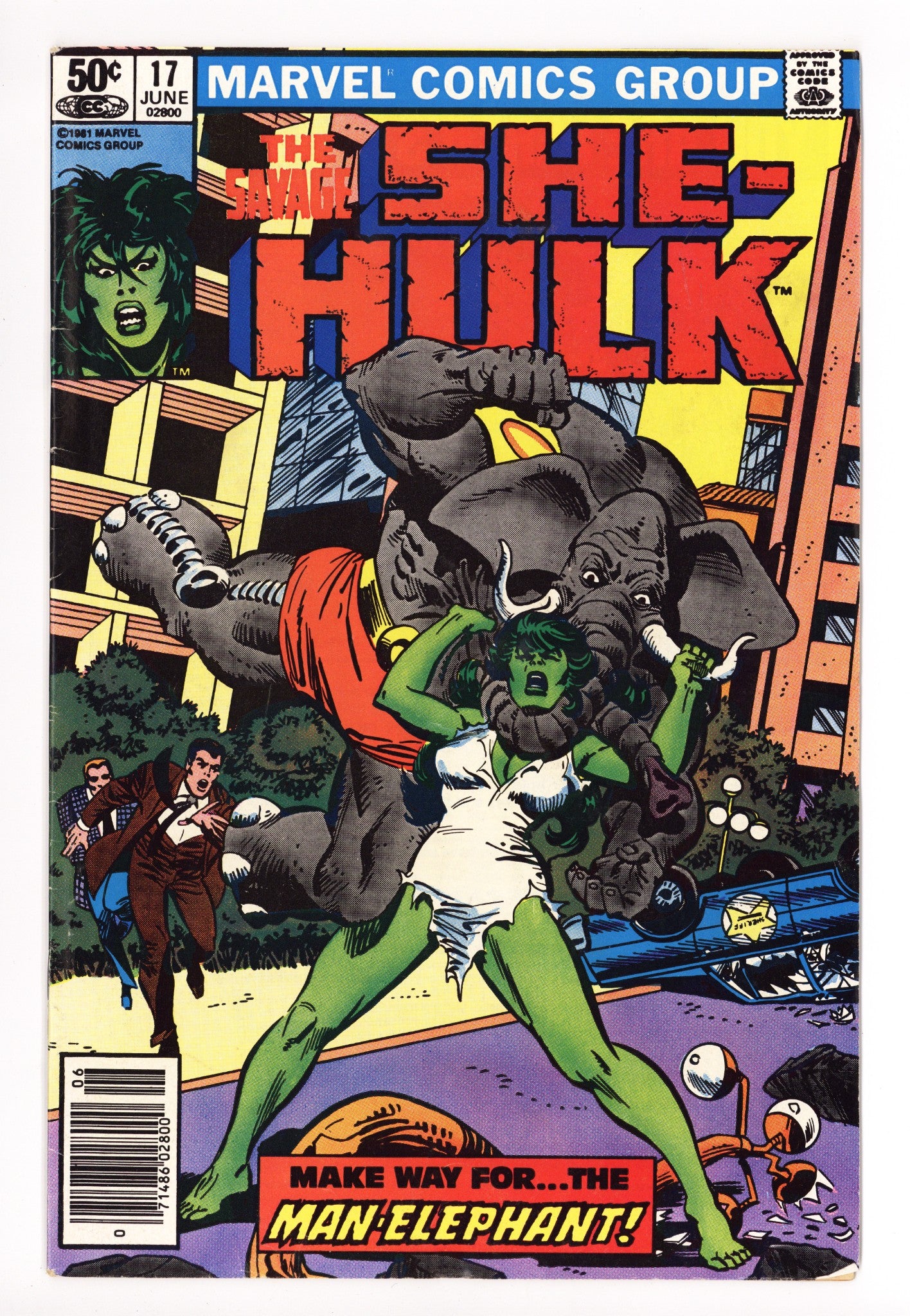 The Savage She-Hulk 17 Mid Grade (1981) Newsstand 