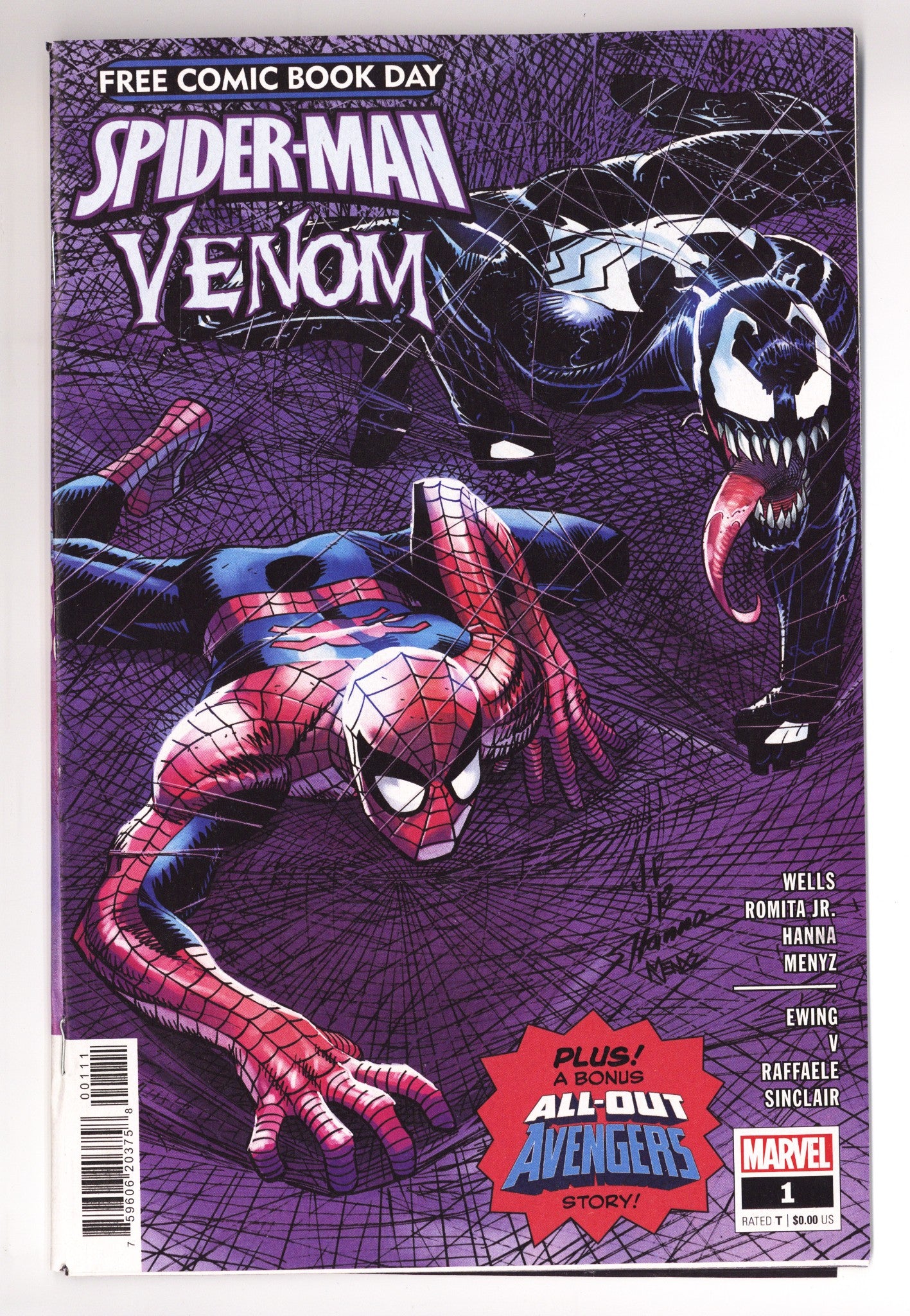 Free Comic Book Day 2022: Spider-Man / Venom 1 Mid Grade (2022) 