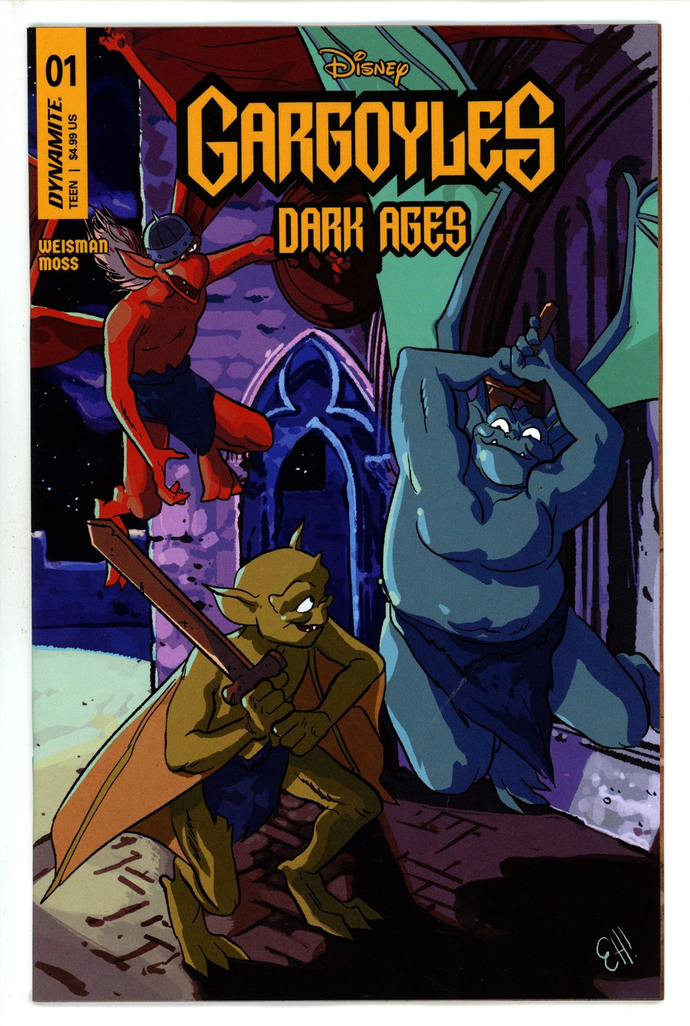 Gargoyles Dark Ages 1 Henderson Variant (2023)