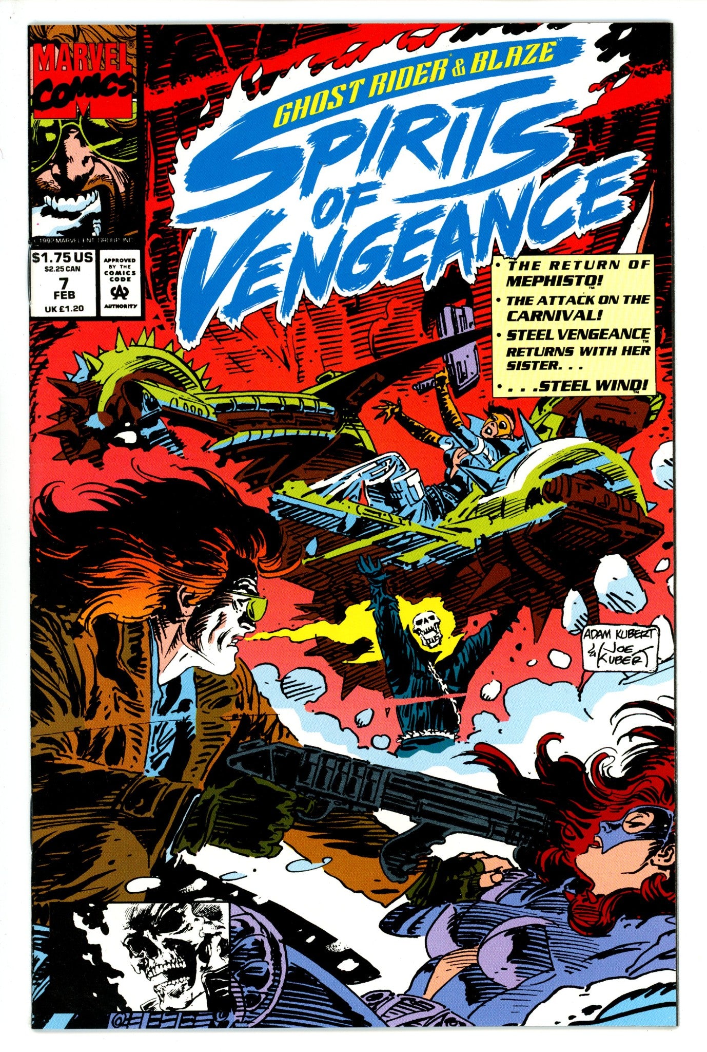 Ghost Rider / Blaze: Spirits of Vengeance 7 (1988)