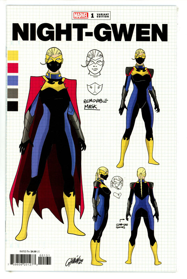 Heroes Reborn: Night-Gwen 1 Garron Design Incentive Variant NM- (2021)