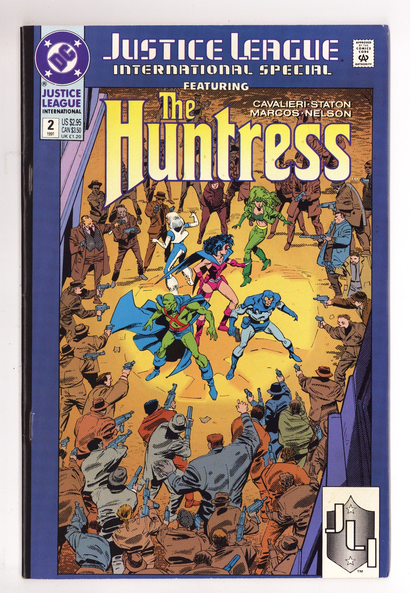 Justice League International Special 2 Mid Grade (1991) 