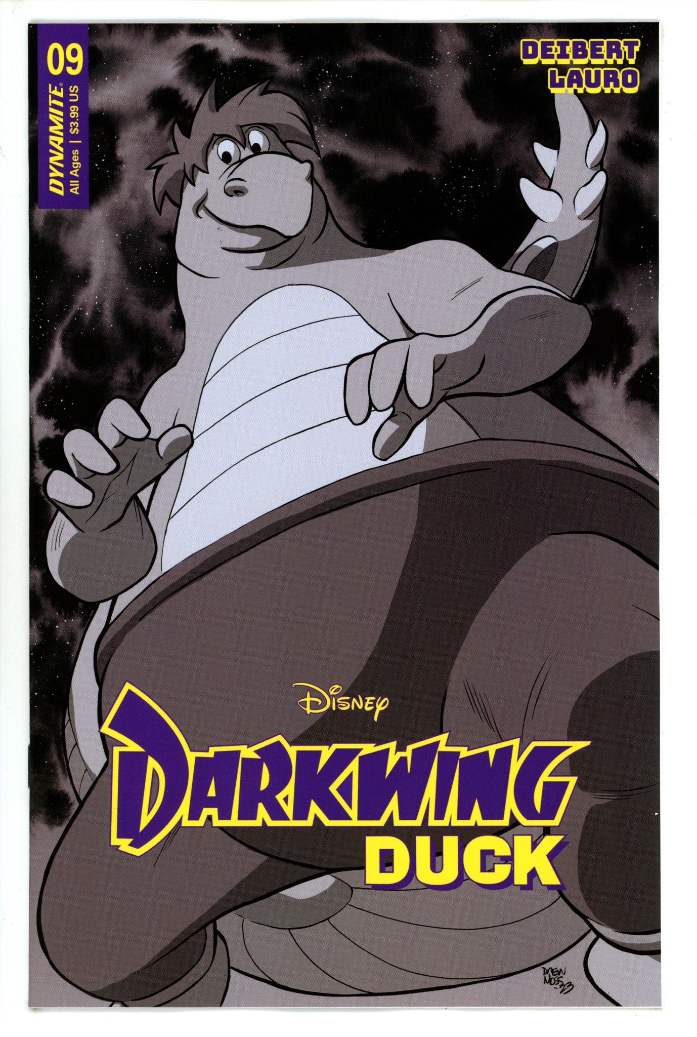Darkwing Duck 9 Moss B&W Incentive Variant (2023)