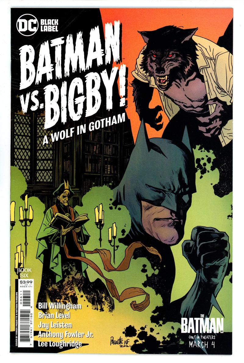Batman vs. Bigby! A Wolf in Gotham 6 High Grade (2022) 