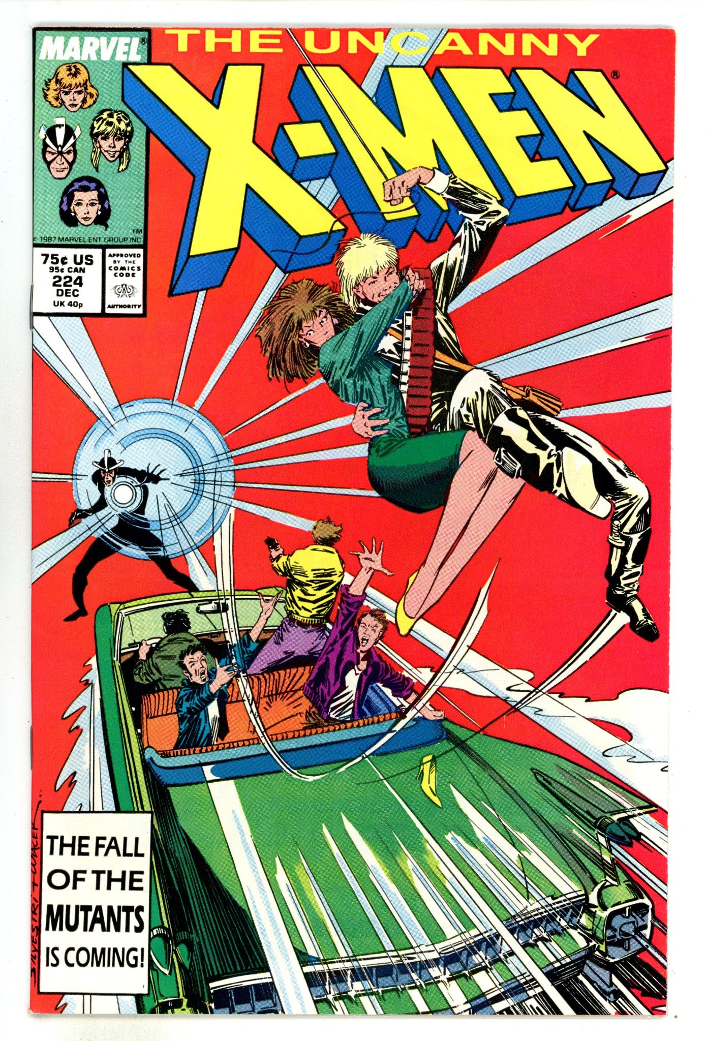 The Uncanny X-Men Vol 1 224 High Grade (1987) 