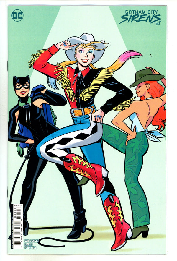 Gotham City Sirens Vol 2 3 Bustos Incentive Variant NM+ (2024)