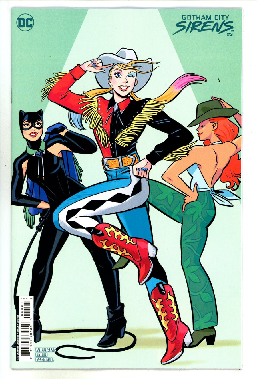 Gotham City Sirens Vol 2 3 Bustos Incentive Variant NM+ (2024)