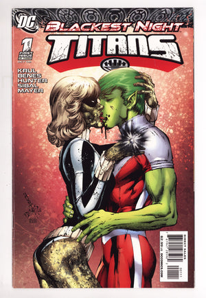 Blackest Night: Titans 1 Mid Grade (2009)