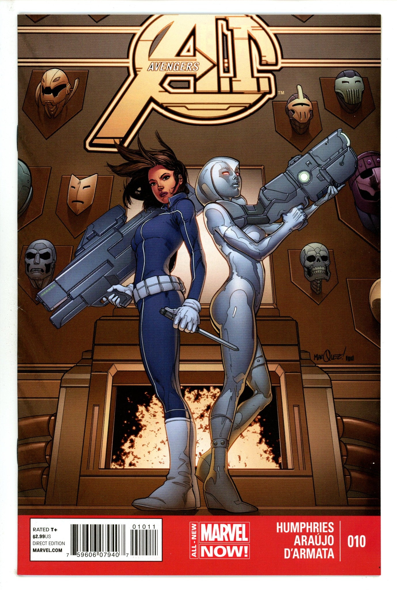 Avengers A.I. 10 High Grade (2014) 