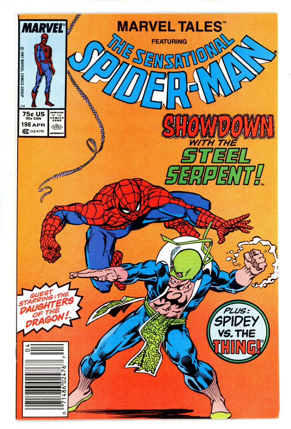 Marvel Tales Vol 2 198 Mid Grade (1987) Newsstand