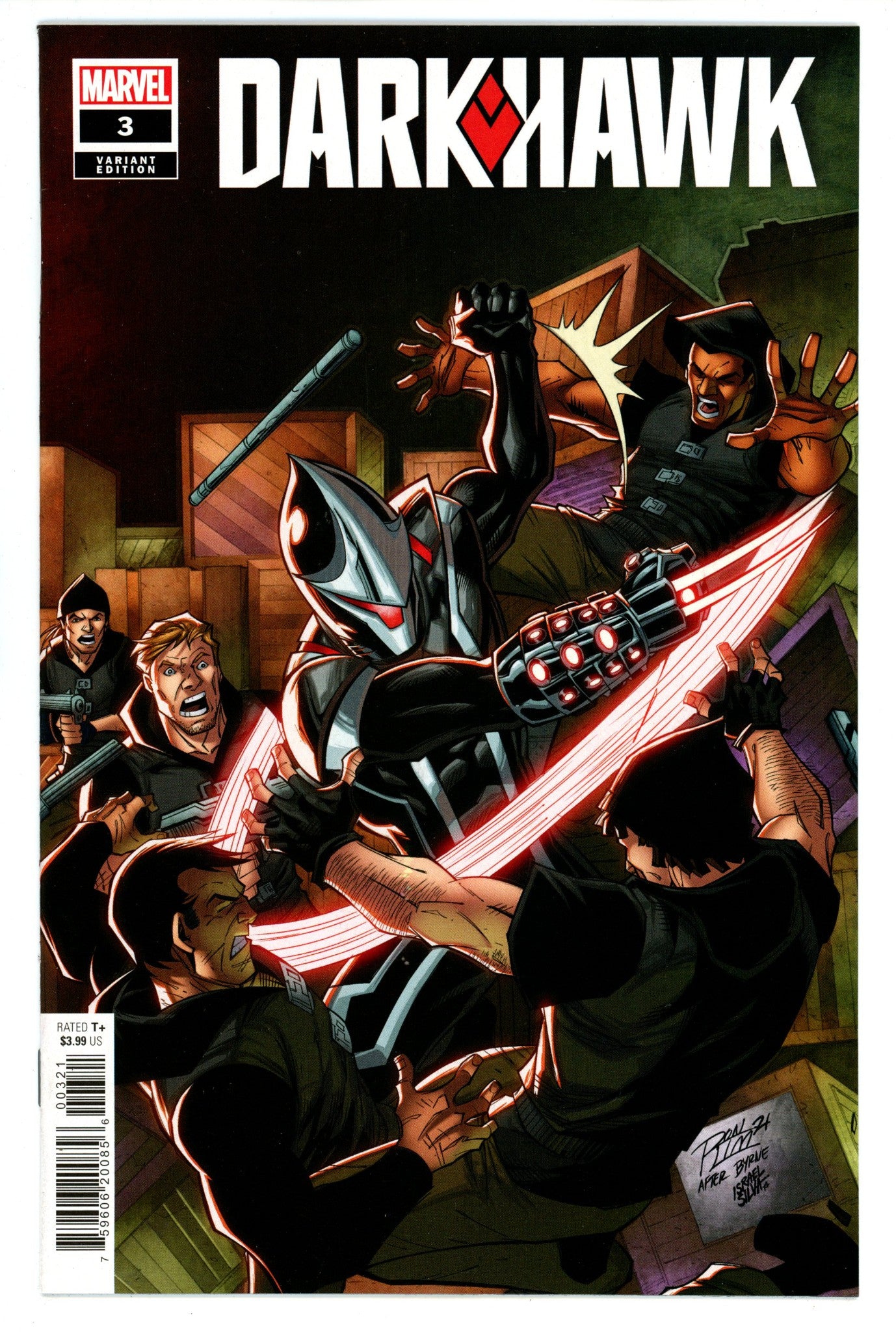 Darkhawk Vol 2 3 High Grade (2021) Lim Variant 