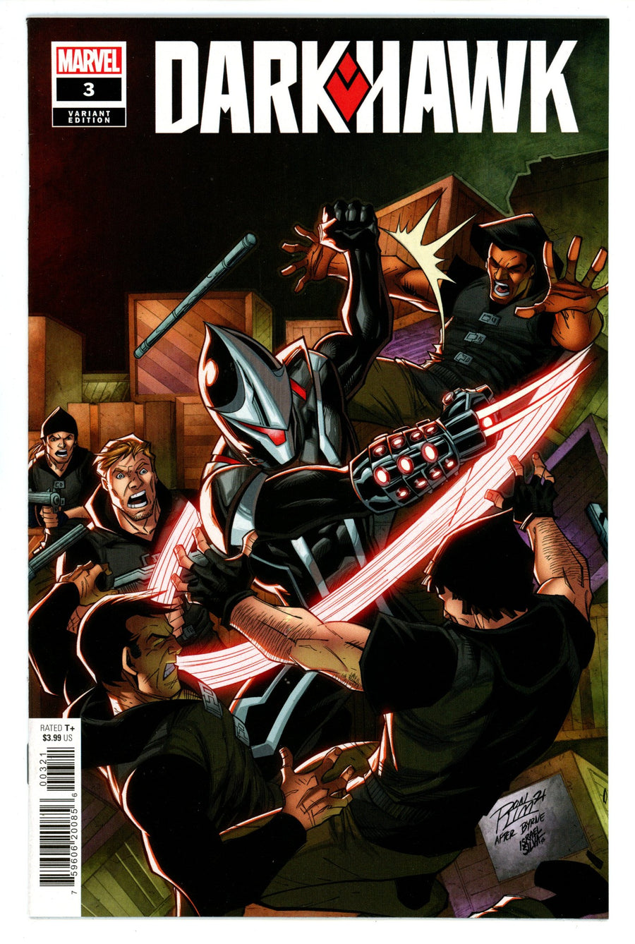 Darkhawk Vol 2 3 High Grade (2021) Lim Variant 