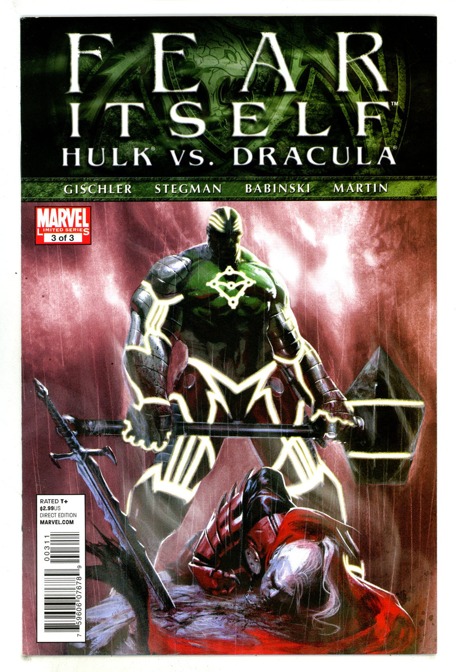 Fear Itself: Hulk vs. Dracula 3 High Grade (2011) 