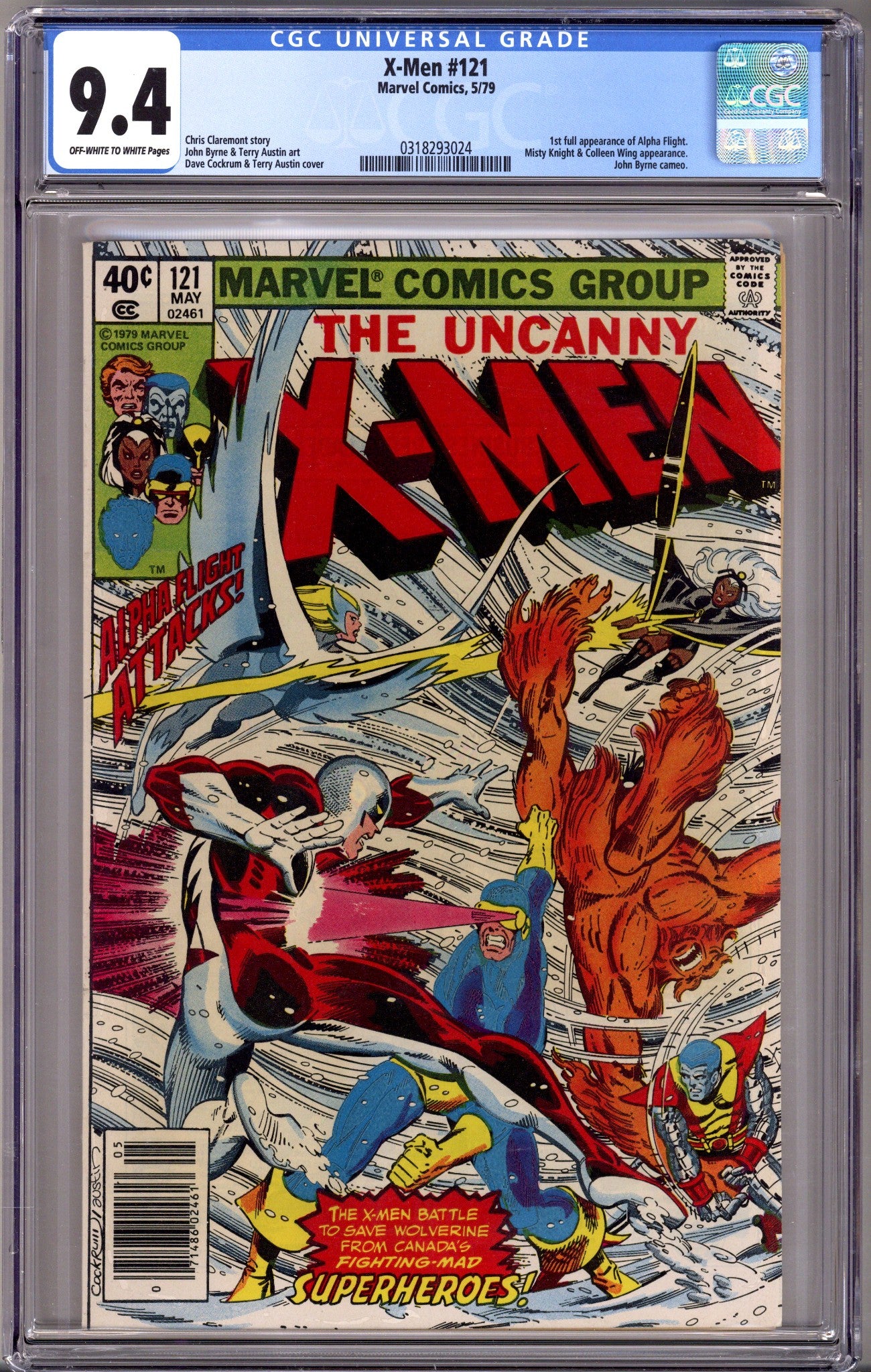 The X-Men Vol 1 121 CGC 9.4 (NM) (1979)