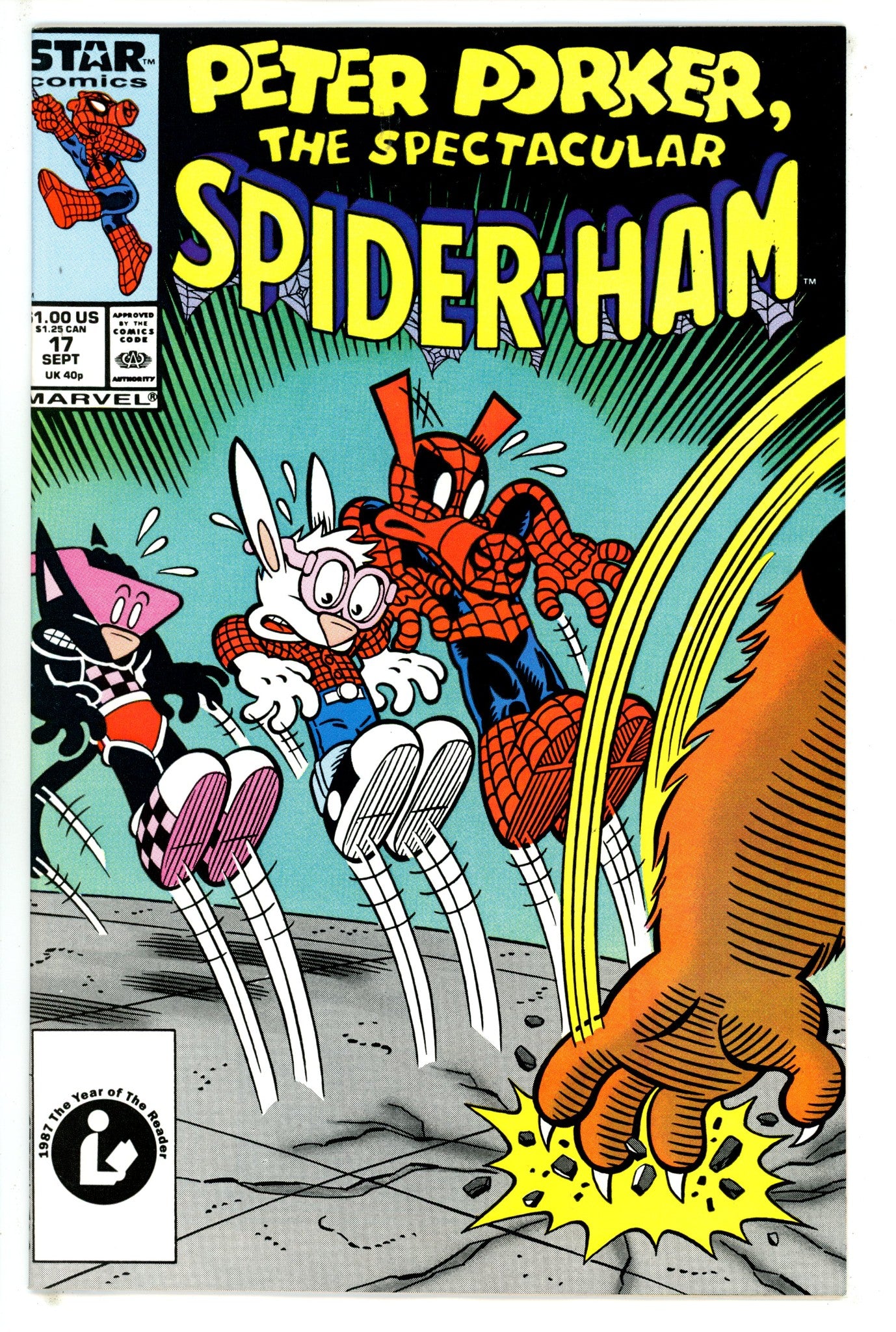 Peter Porker, the Spectacular Spider-Ham 17 NM- (1987)