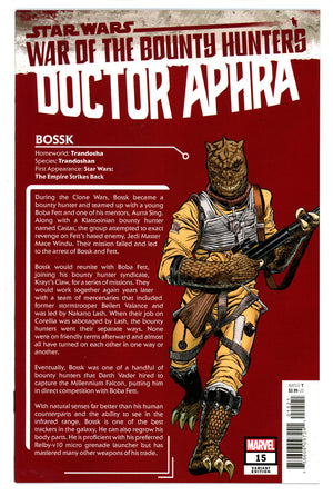 Star Wars: Doctor Aphra Vol 2 15 High Grade (2021) Frenz Variant