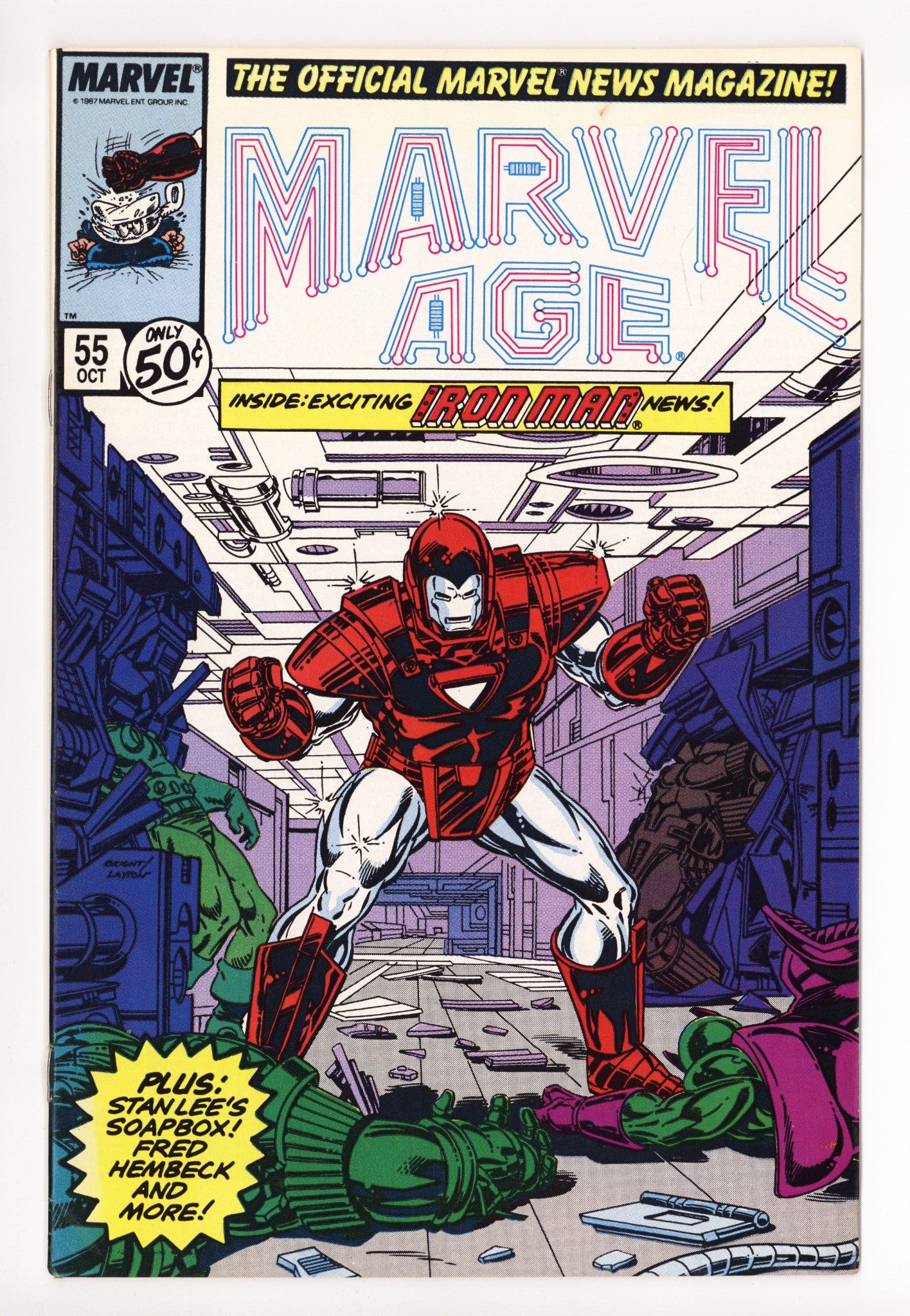 Marvel Age 55 Mid Grade (1987) 