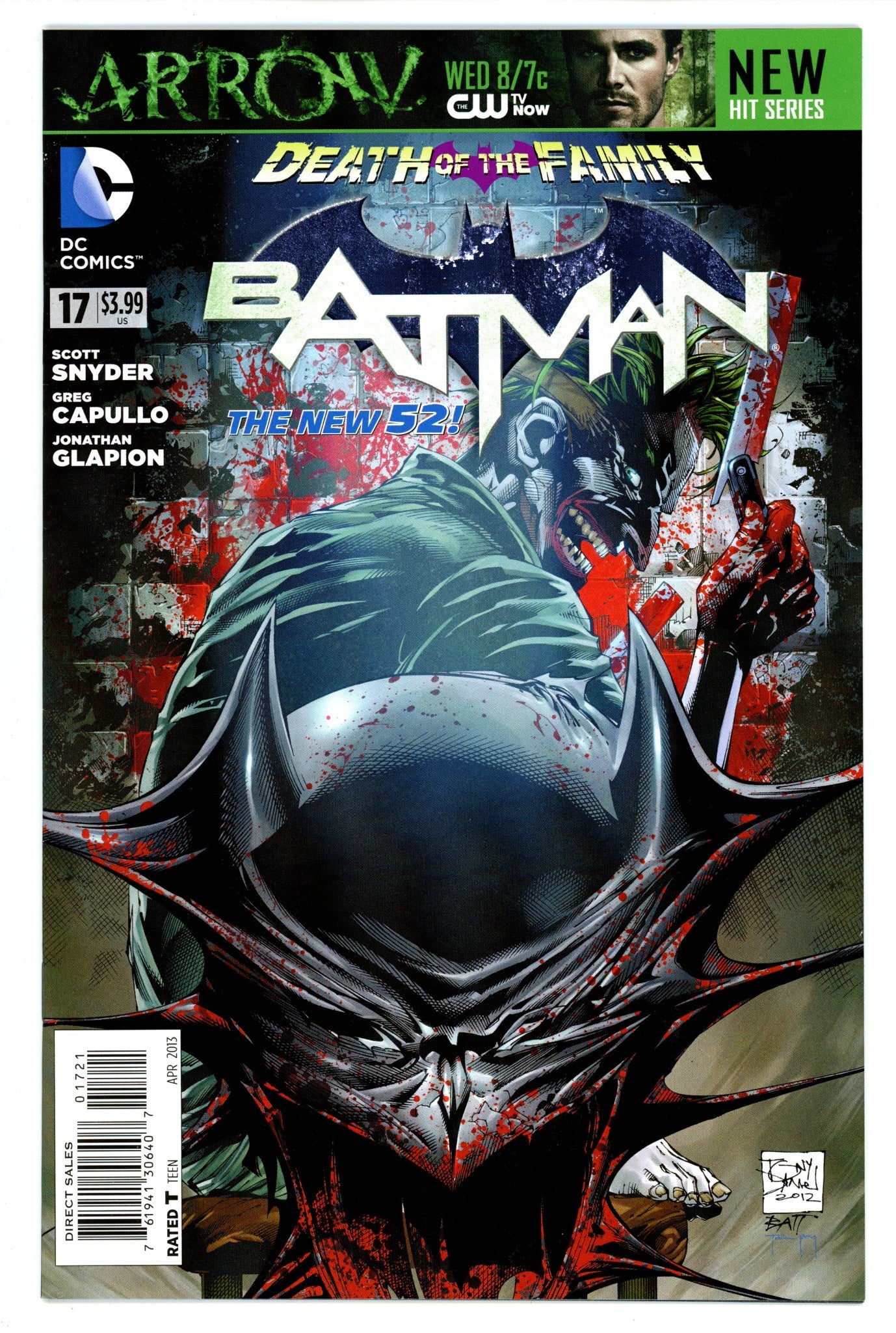 Batman Vol 2 17 VF/NM (9.0) (2013) Daniel Incentive Variant 
