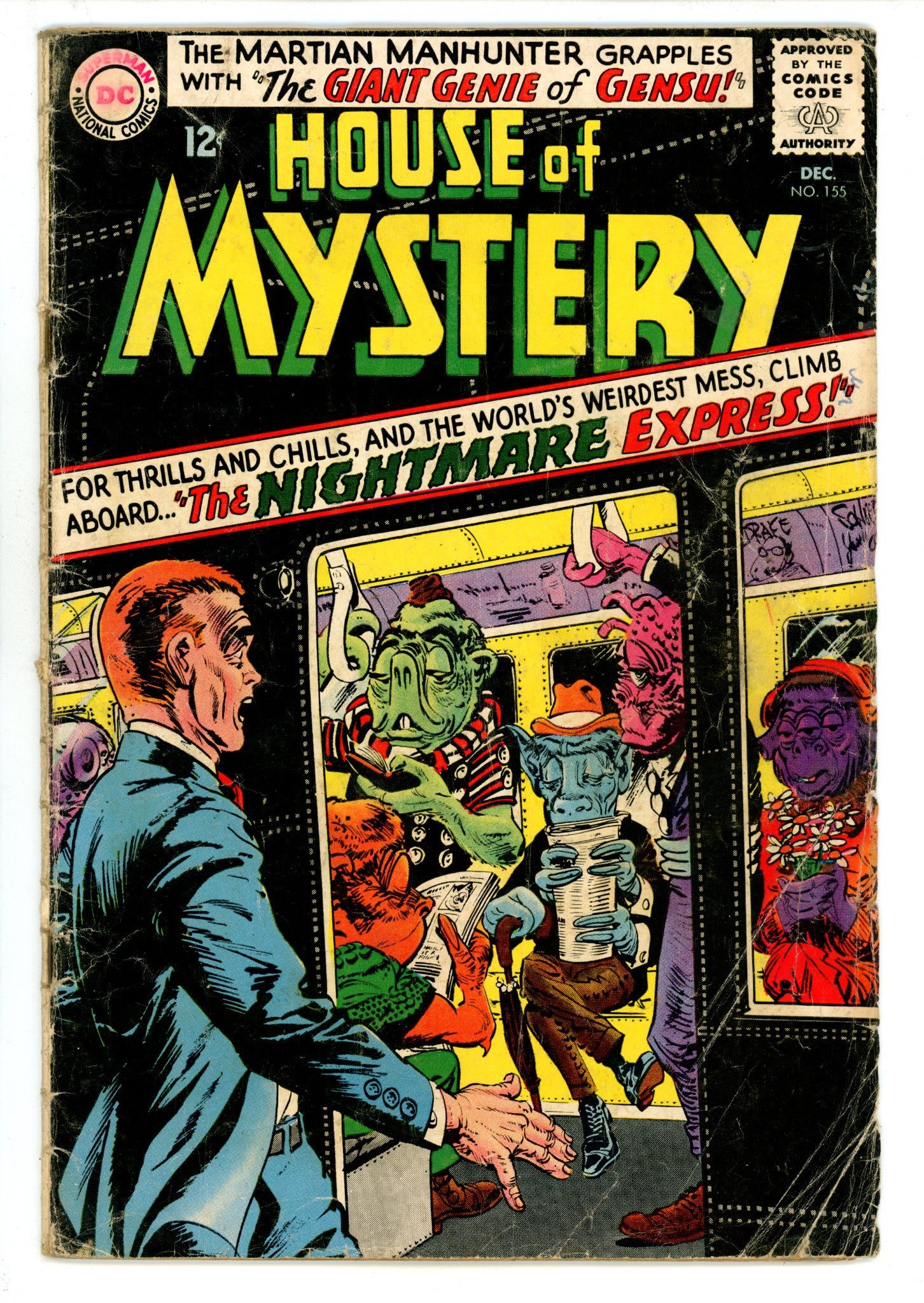 House of Mystery Vol 1 155 GD/VG (3.0) (1965) 