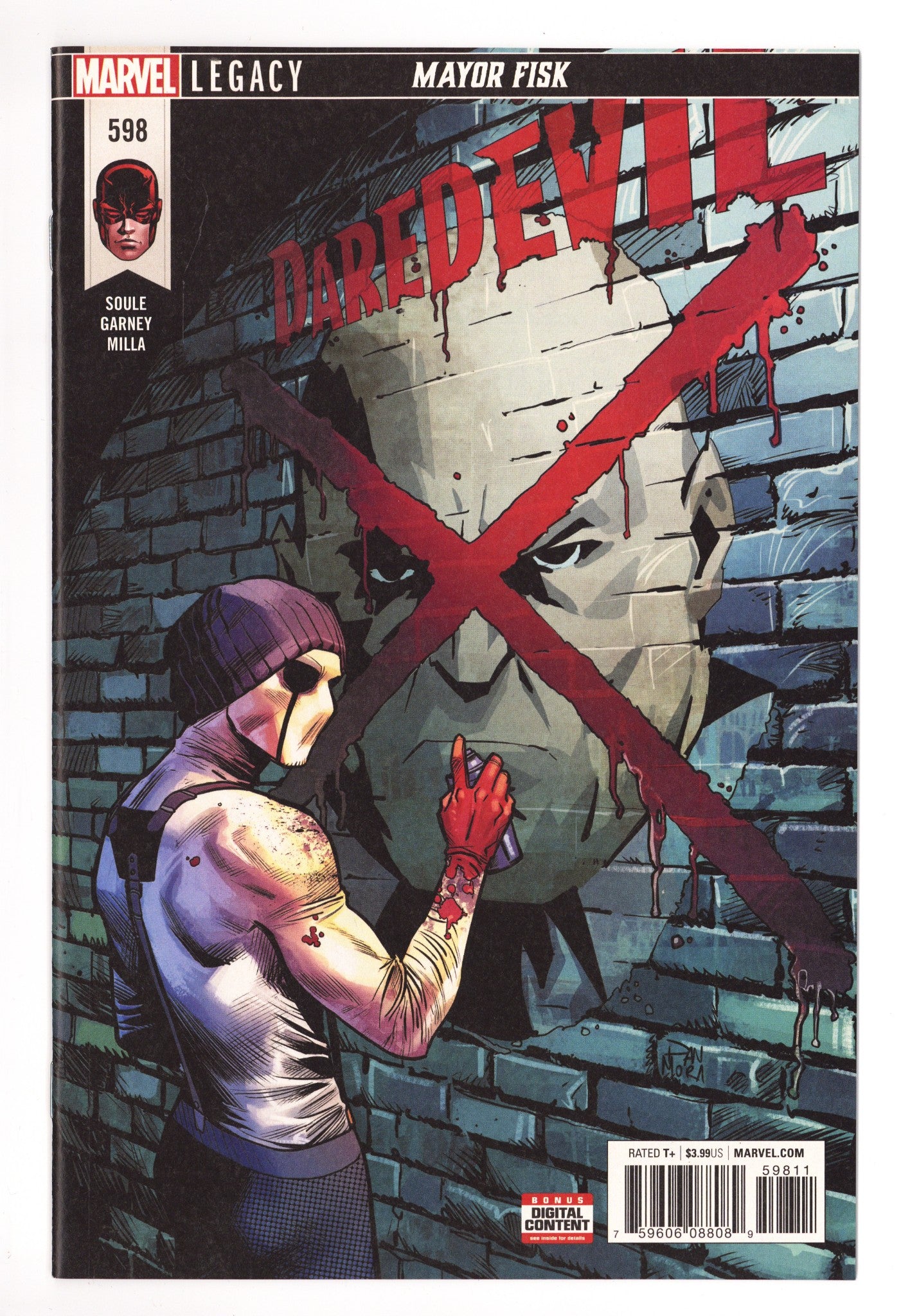 Daredevil Vol 5 598 High Grade (2018) 