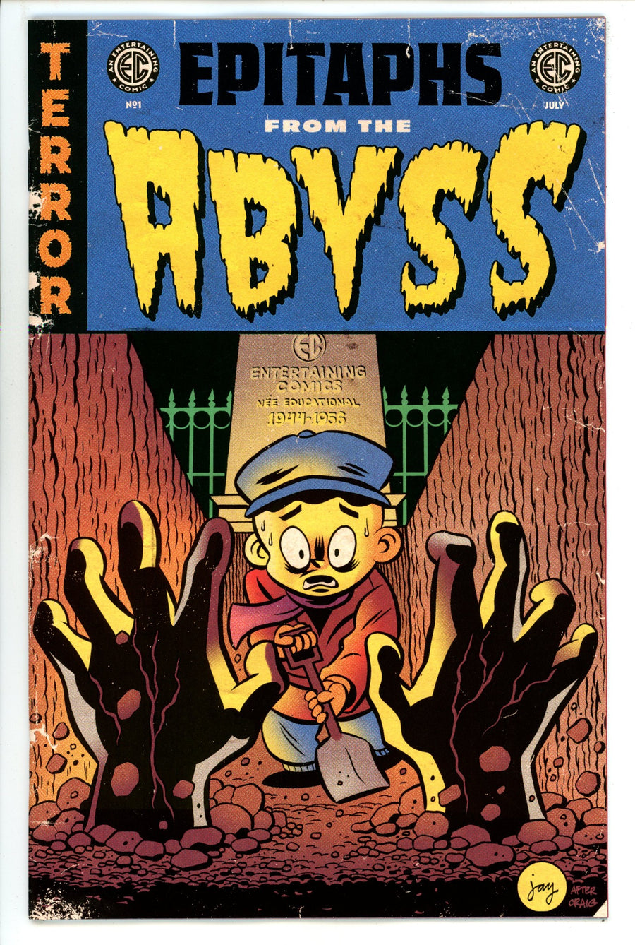 EC Epitaphs From The Abyss  1 Stephens  Homage Incentive Variant NM+  (2024)