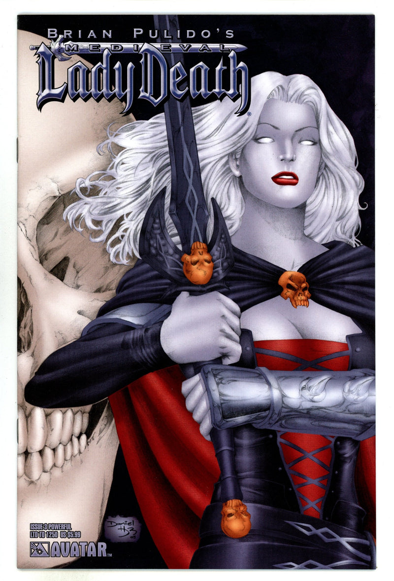 Brian Pulido's Medieval Lady Death 3 High Grade (2005) HDR Variant 
