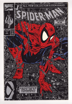 Spider-Man Vol 1 1 NM- (9.2) (1990) Silver Variant