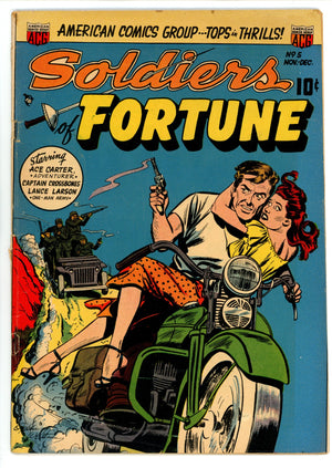 Soldiers of Fortune 5 FR (1.0) Cover Detached (1951) 