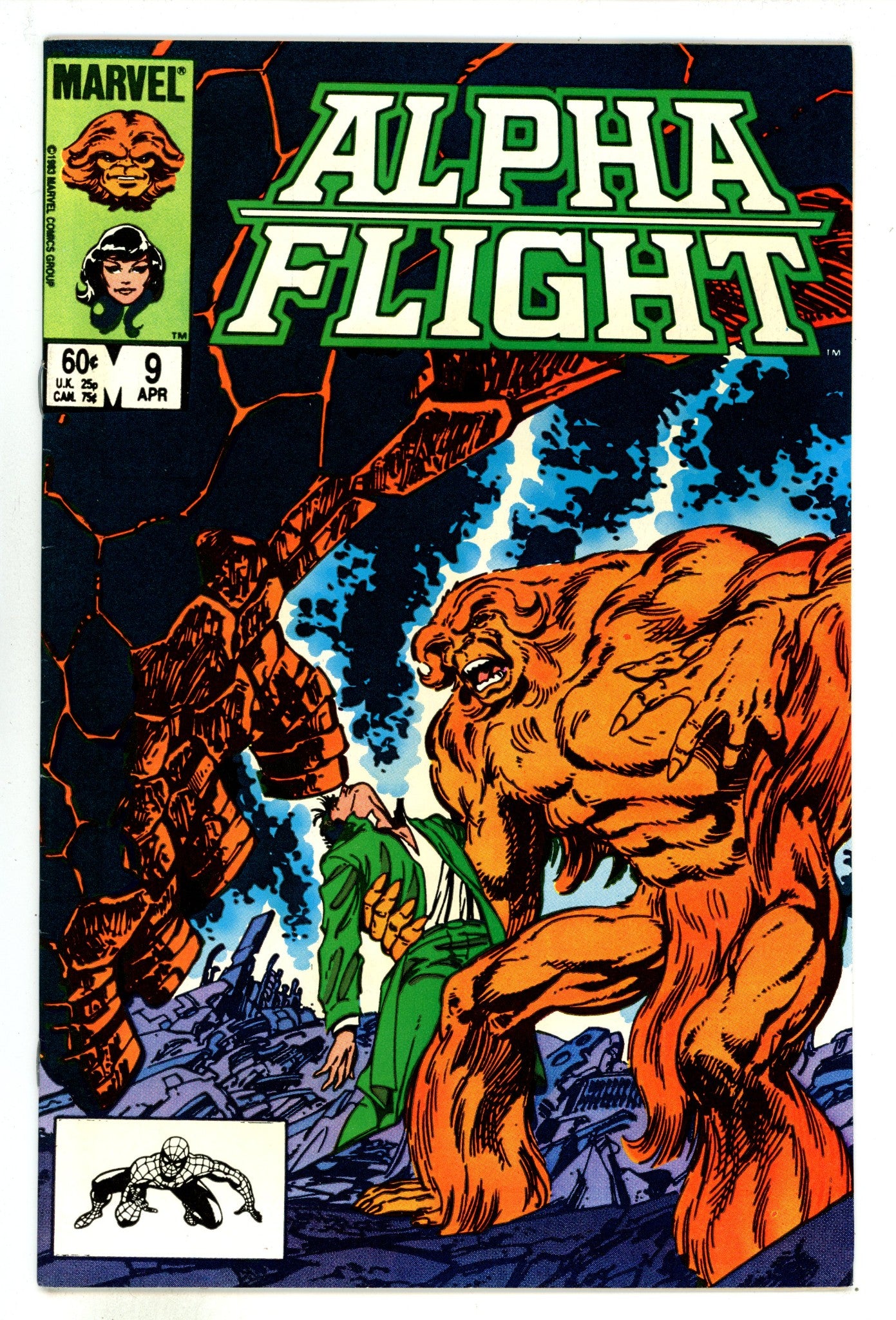Alpha Flight Vol 1 9 Mid Grade (1984) 