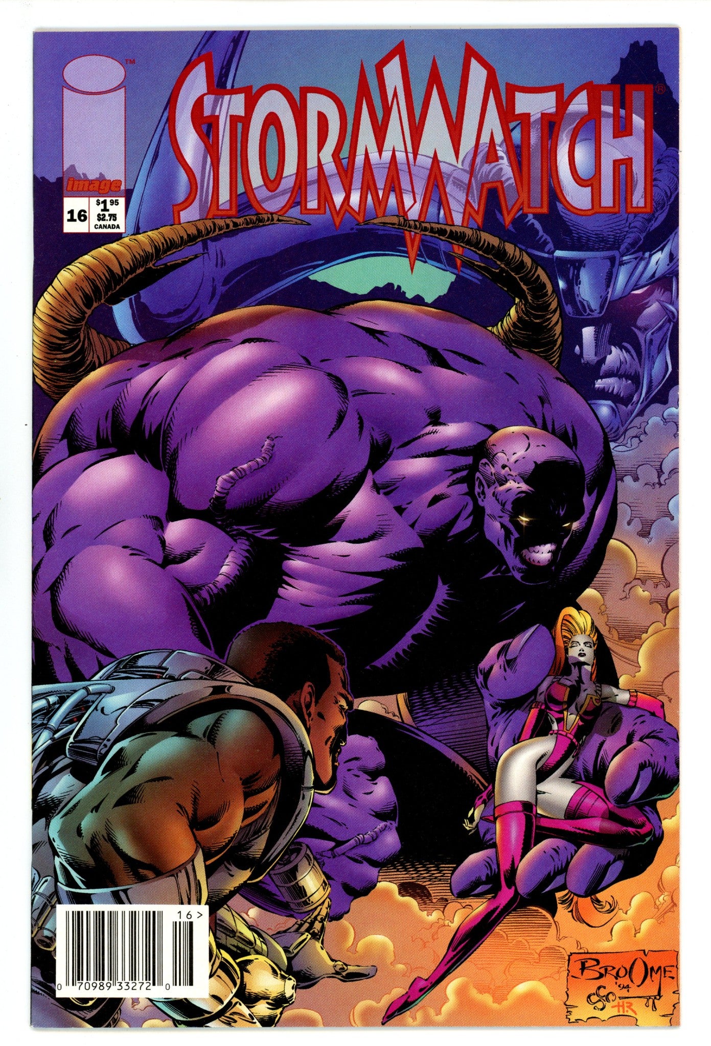 Stormwatch Vol 1 16 VF/NM (9.0) (1994) Newsstand 
