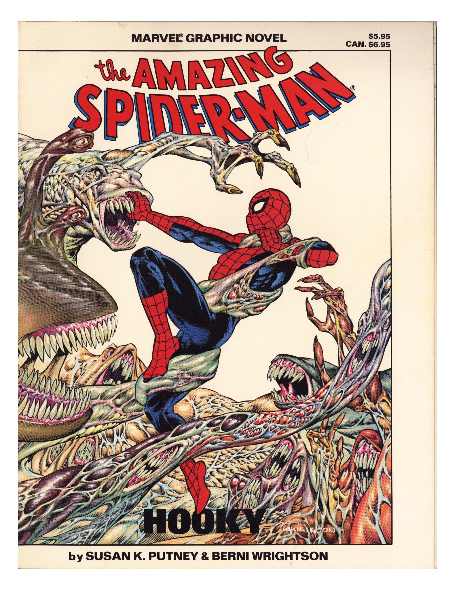 Marvel Graphic Novel 22 VF (8.0) Amazing Spider-Man Hooky (1986) 