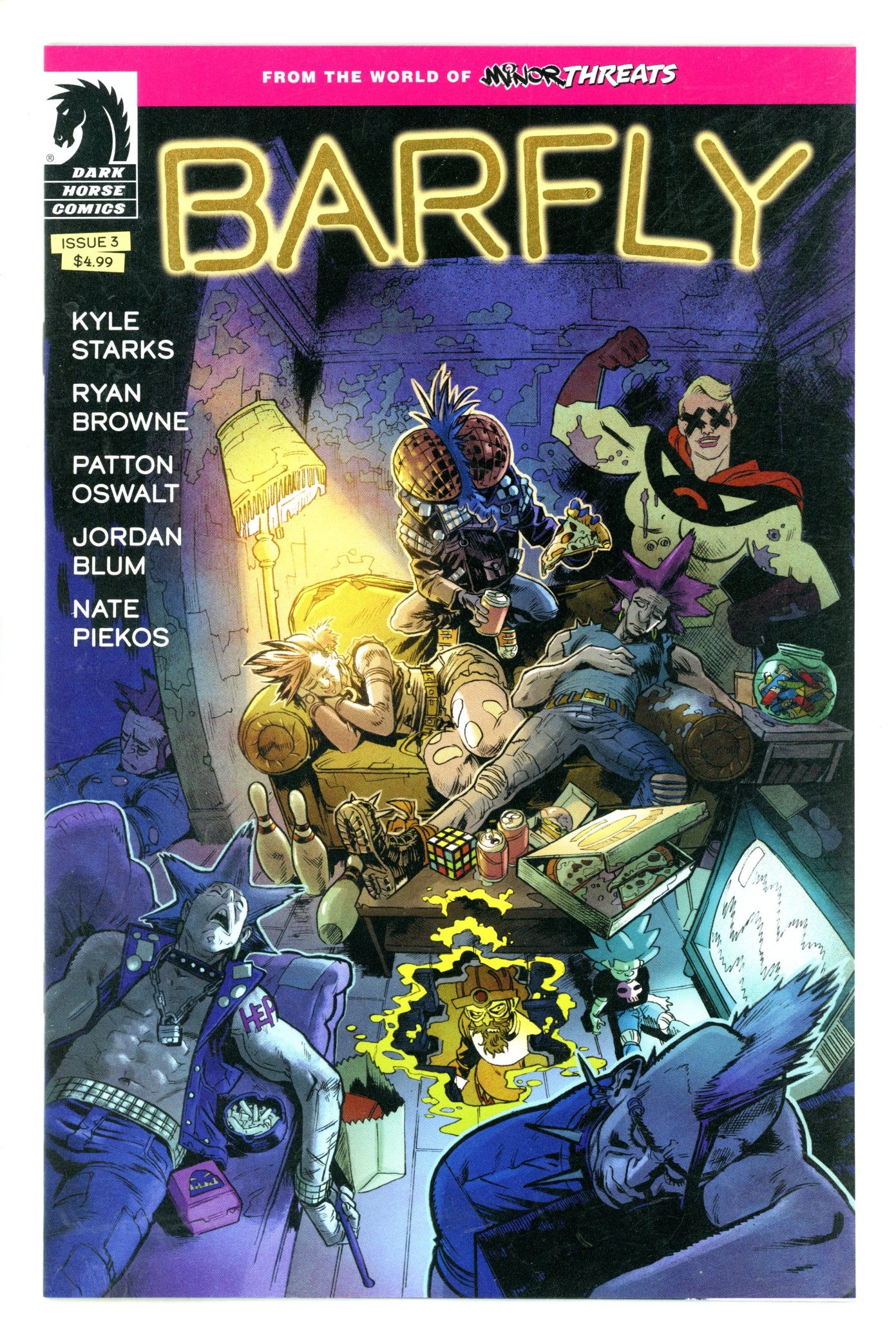From The World Of Minor Threats: Barfly 3 Hepburn Foil Variant (2024)