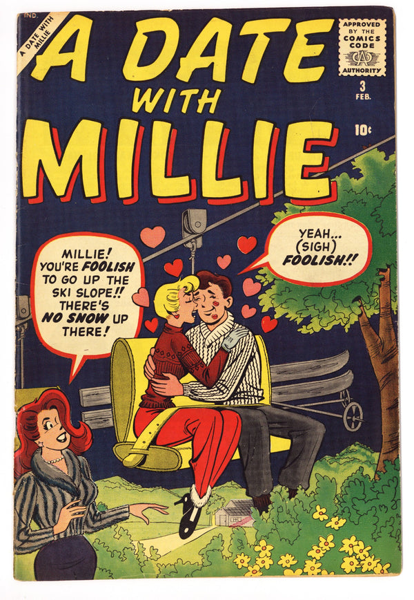 A Date with Millie Vol 2 3 FN+ (6.5) (1960)