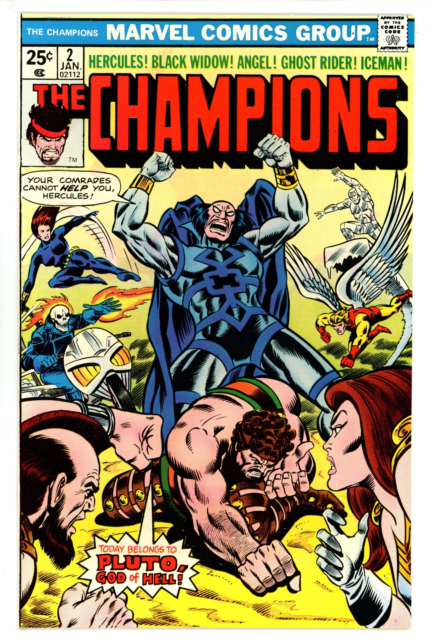 The Champions Vol 1 2 VF- (1976)