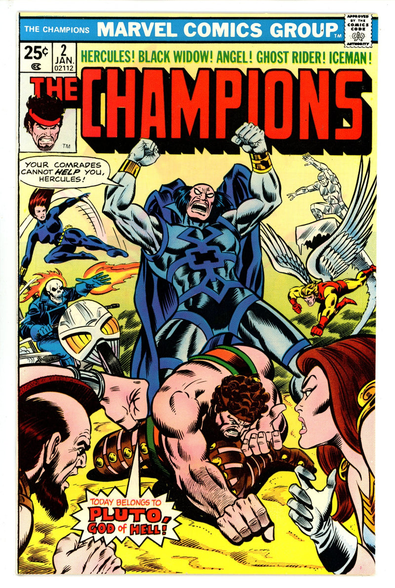 The Champions Vol 1 2 VF- (1976)