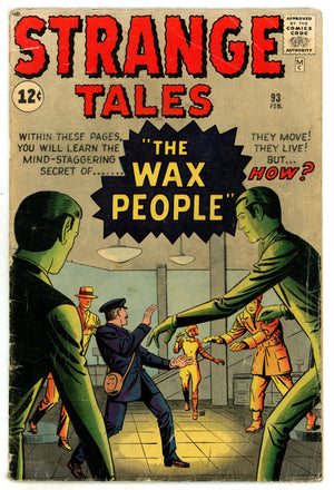 Strange Tales Vol 1 93 GD/VG (3.0) (1962) 