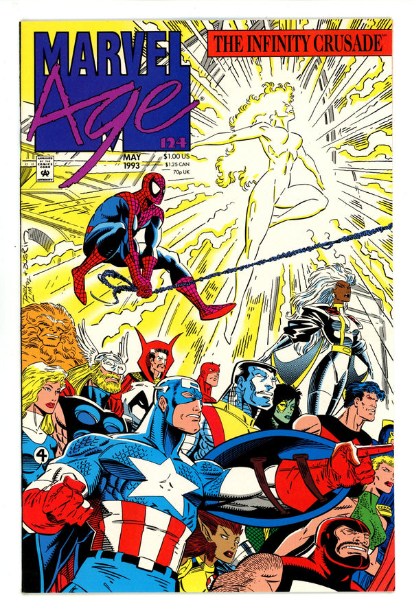 Marvel Age 124 VF (8.0) (1993) Newsstand