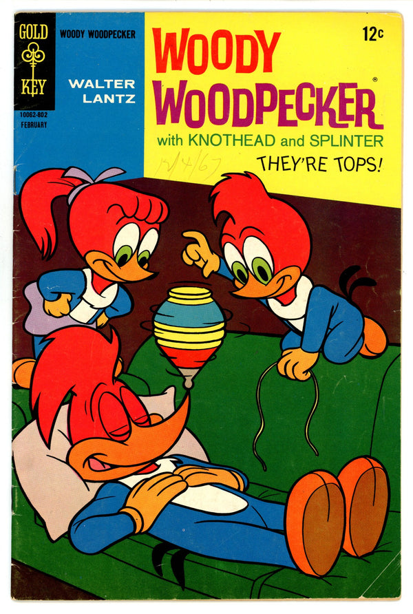 Walter Lantz Woody Woodpecker 100 VG/FN (5.0) (1968)