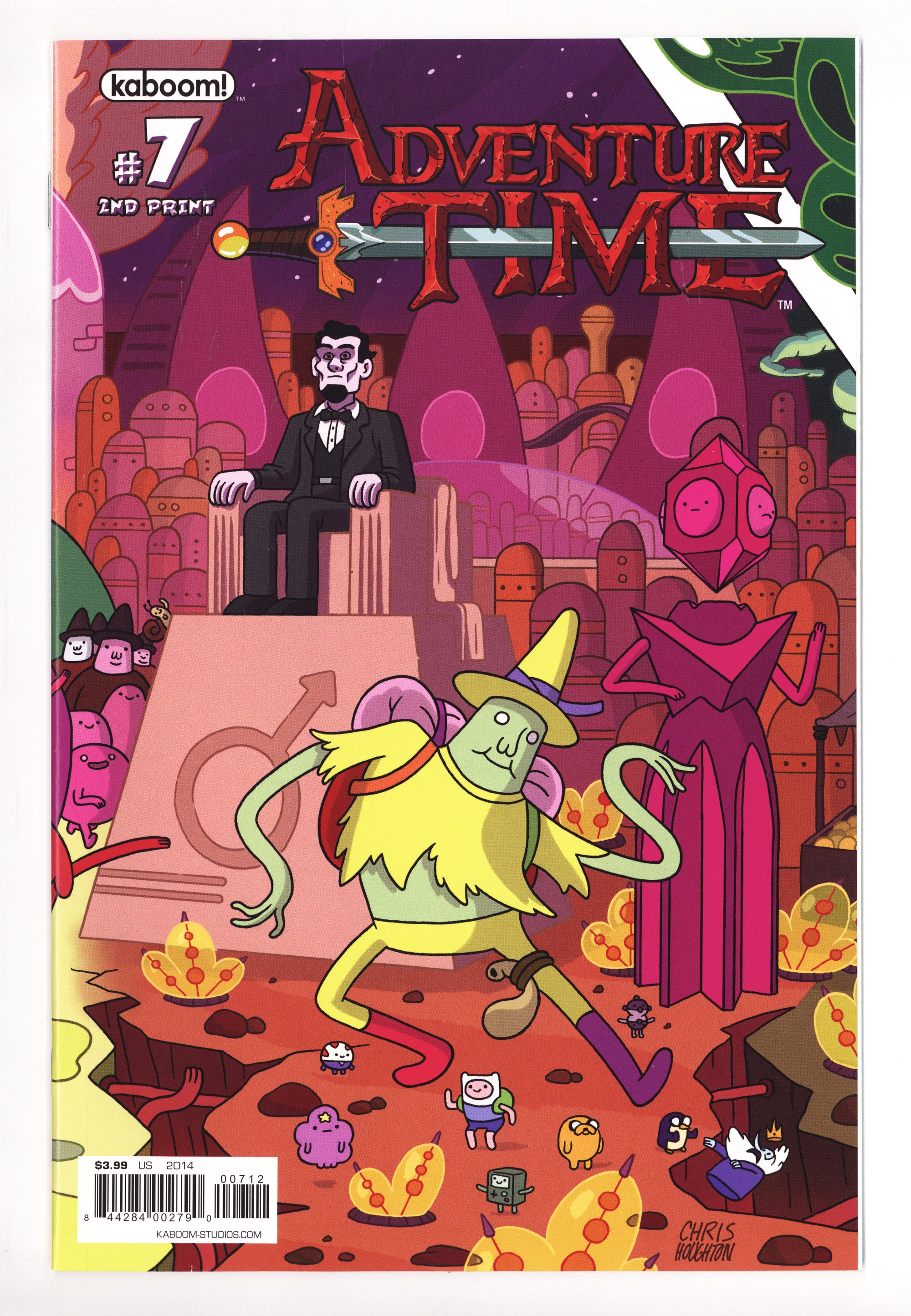 Adventure Time 7 NM- (9.2) (2012) 2nd Print 