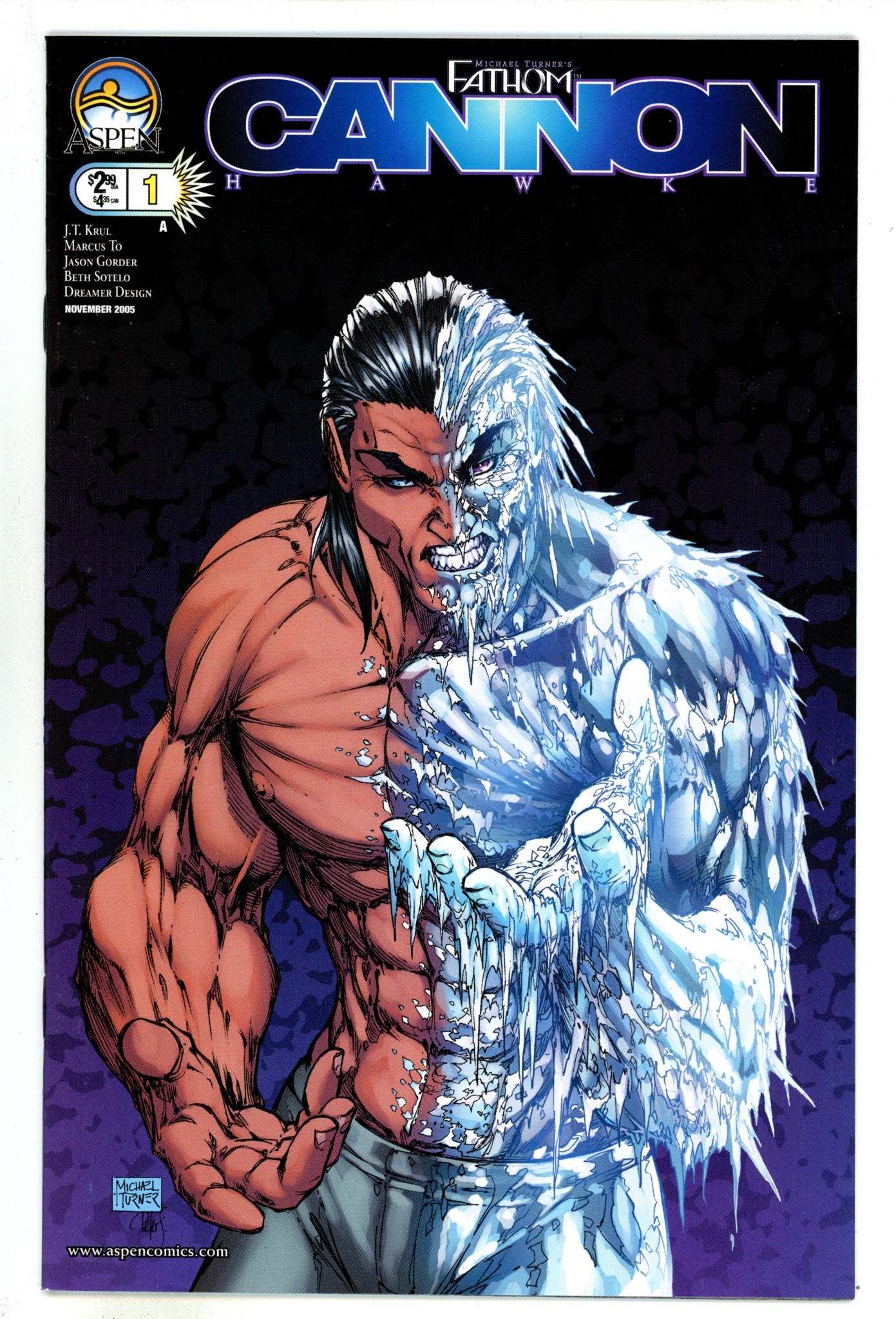 Michael Turner's Fathom: Cannon Hawke 1 High Grade (2005) 
